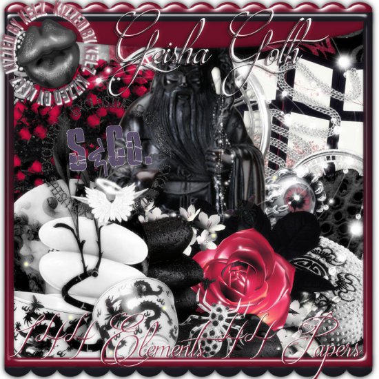 Geisha Goth - Click Image to Close