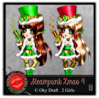 Steampunk Xmas Girls 4