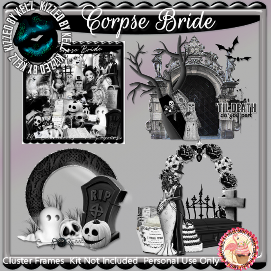 Corpse Bride Cluster Frames - Click Image to Close