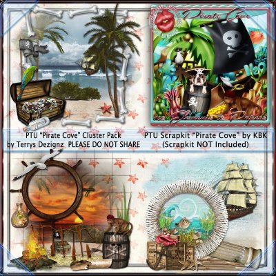 Pirate Cove Cluster Pack