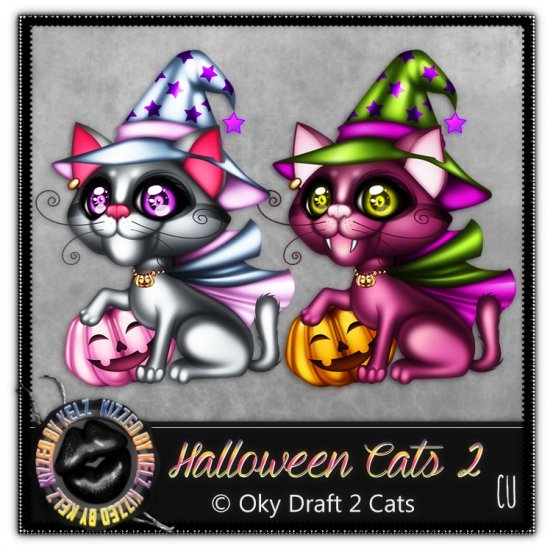 Halloween Cats 2 - Click Image to Close