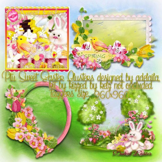 Sweet Easter Cluster Pk - Click Image to Close