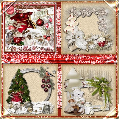 Christmas Cocoa Cluster Pack