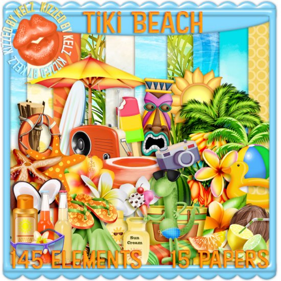 Tiki Beach - Click Image to Close